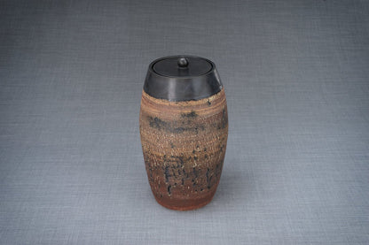 Ceramic Art Urn for Ashes - handmade on a pottery wheel by Pulvis Art Urns