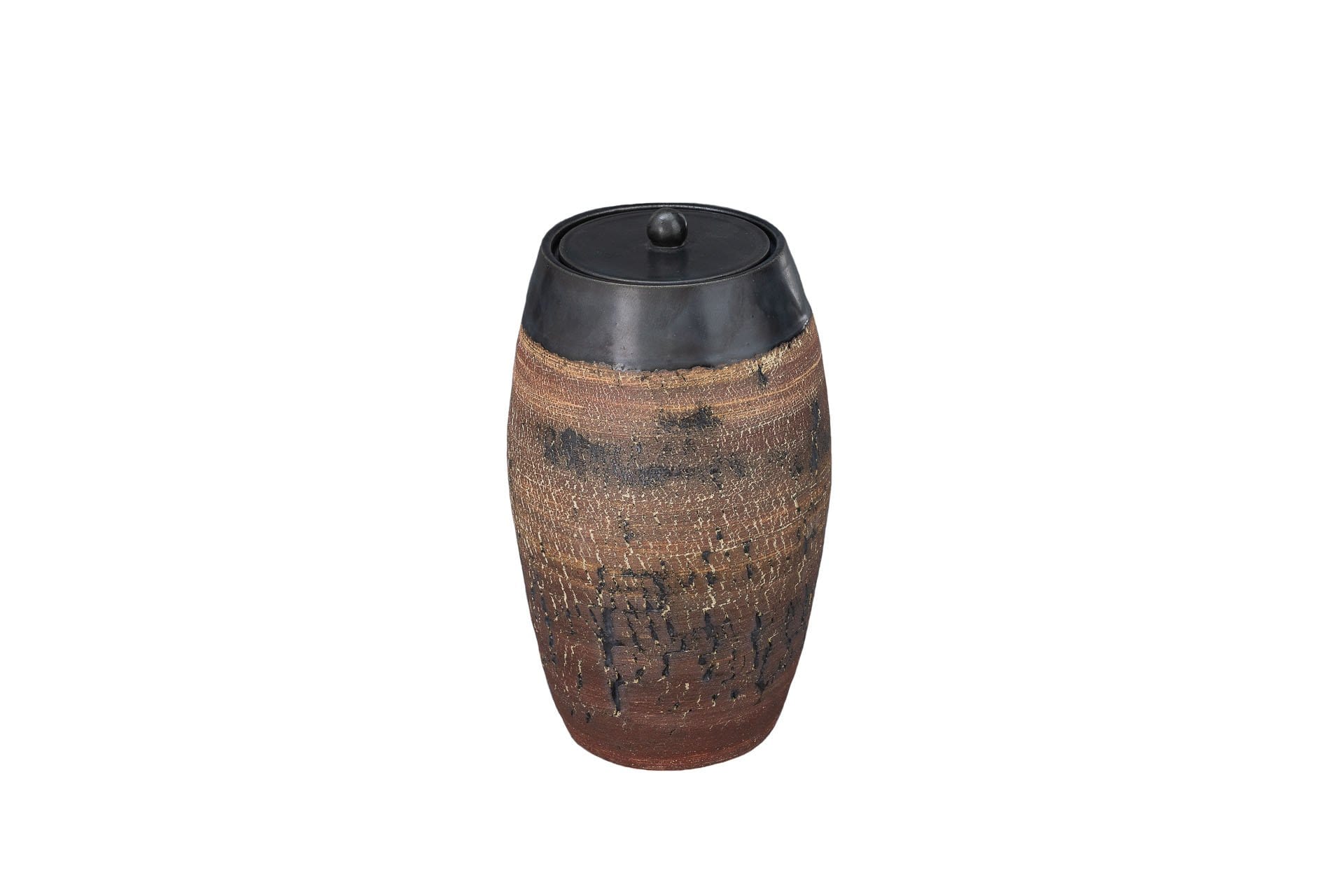 Ceramic Art Urn for Ashes - handmade on a pottery wheel by Pulvis Art Urns