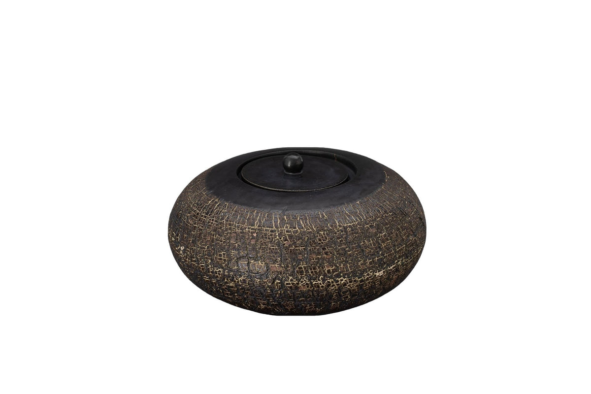 Ceramic Art Urn for Ashes - handmade on a pottery wheel by Pulvis Art Urns