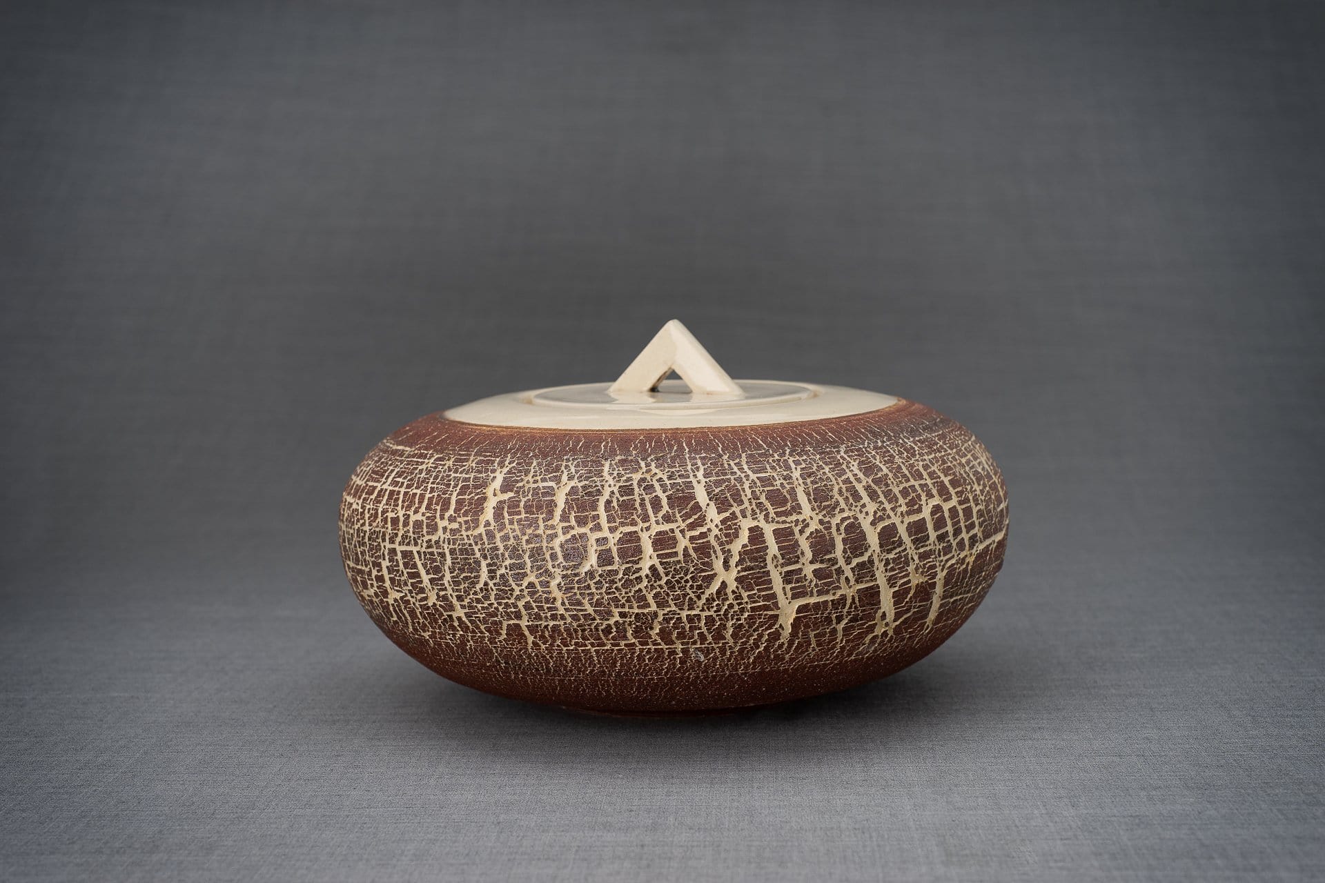 Ceramic Art Urn for Ashes - handmade on a pottery wheel by Pulvis Art Urns