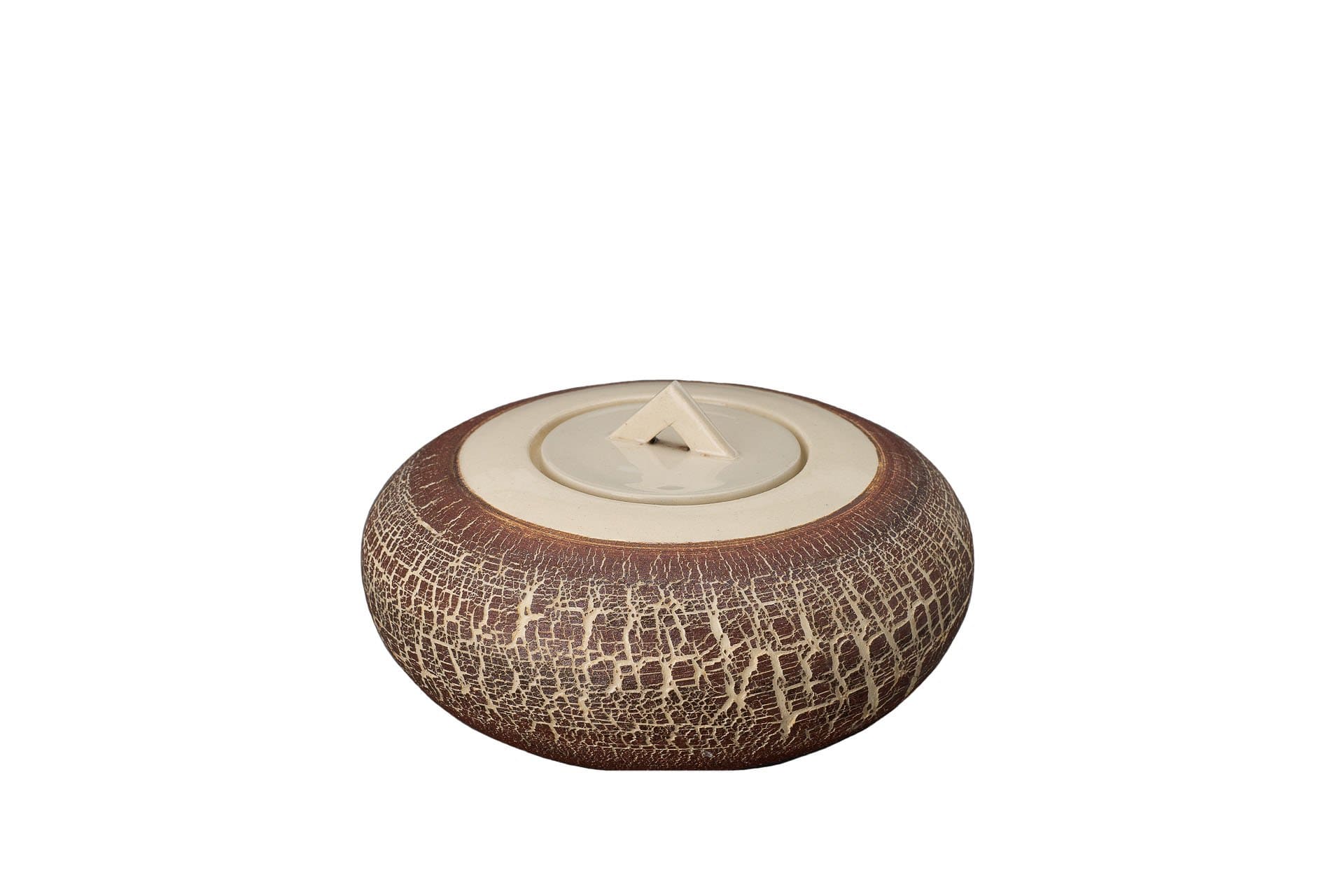 Ceramic Art Urn for Ashes - handmade on a pottery wheel by Pulvis Art Urns