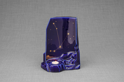 Pulvis Art Urns Adult Size Urn Zodiac Urn for Ashes "Aries" - Large | Star Sign Urn