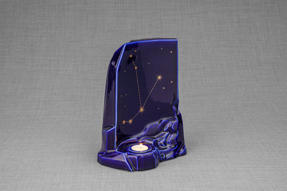 Pulvis Art Urns Adult Size Urn Zodiac Urn for Ashes "Aries" - Large | Star Sign Urn