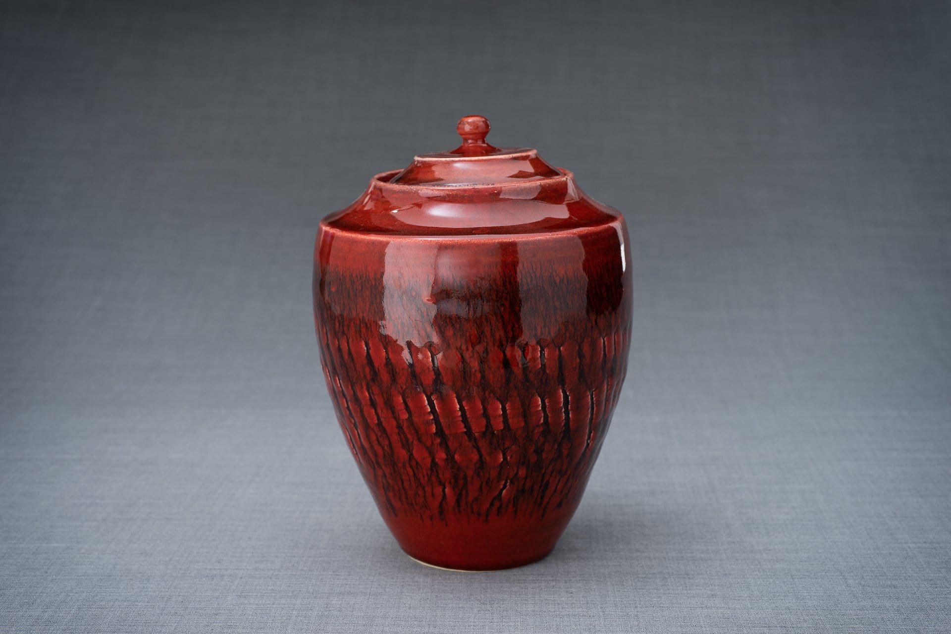 Ceramic Art Urn for Ashes - handmade on a pottery wheel by Pulvis Art Urns