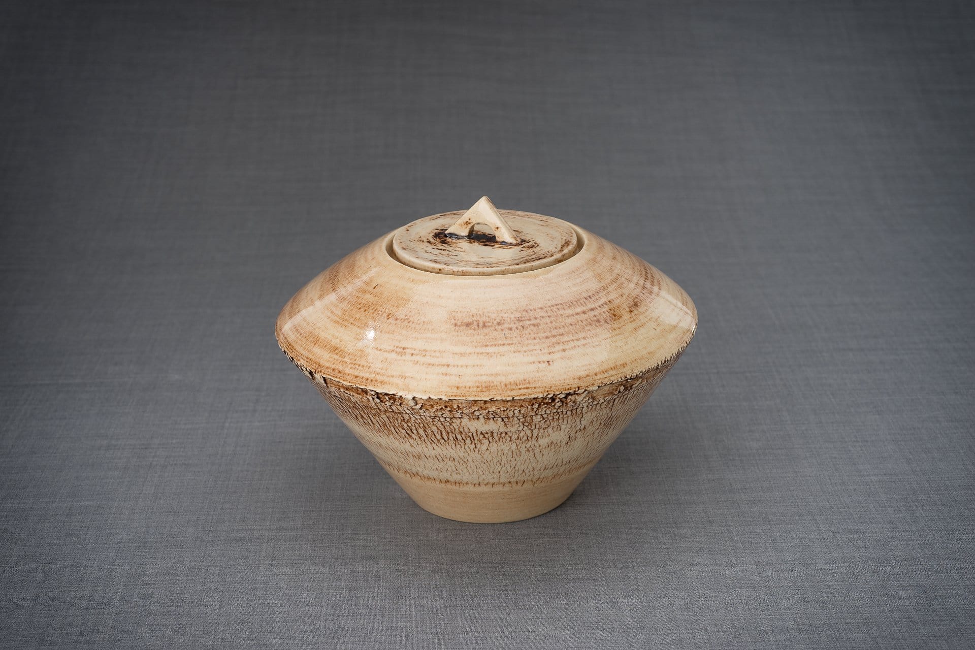 Ceramic Art Urn for Ashes - handmade on a pottery wheel by Pulvis Art Urns