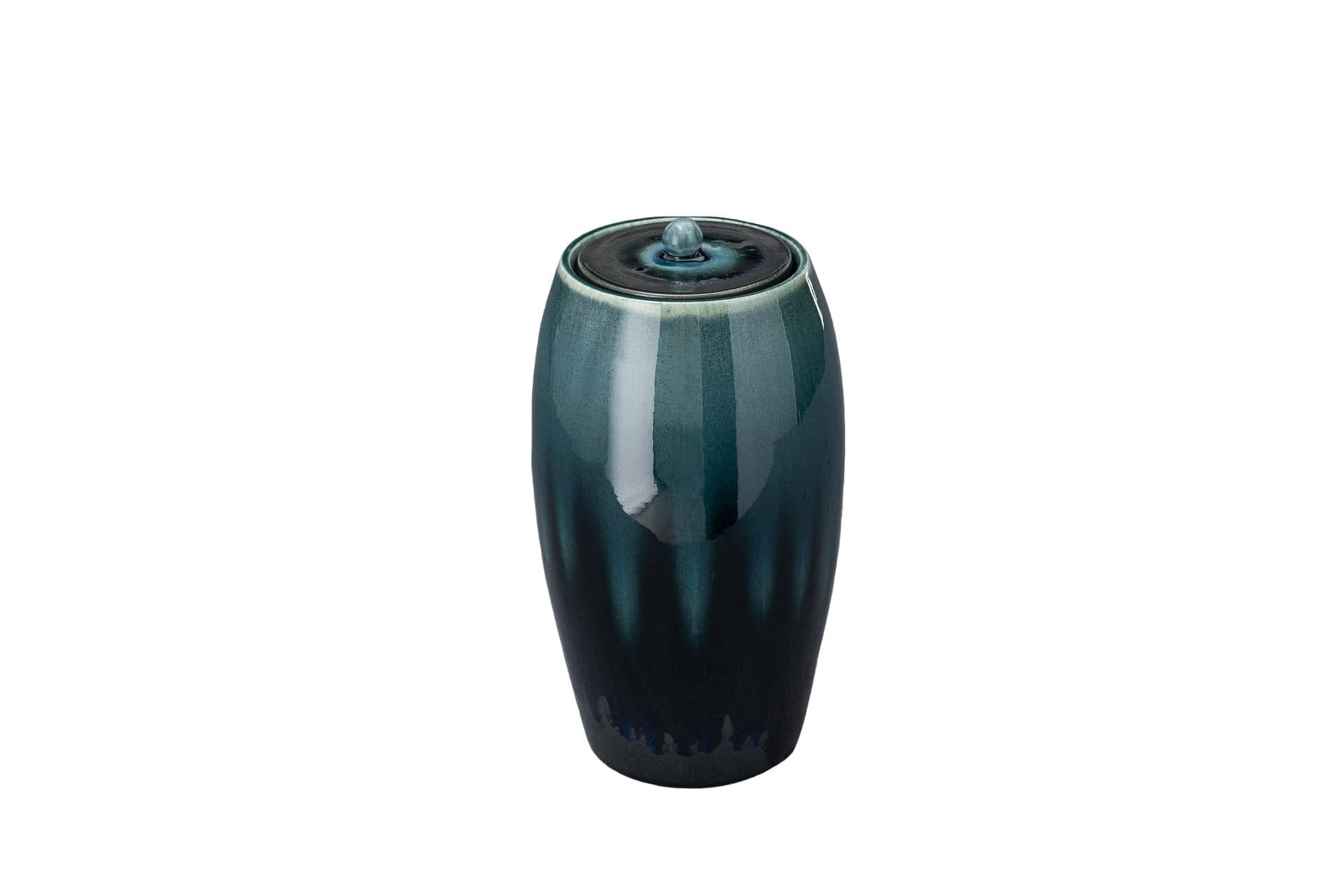 Ceramic Art Urn for Ashes - handmade on a pottery wheel by Pulvis Art Urns