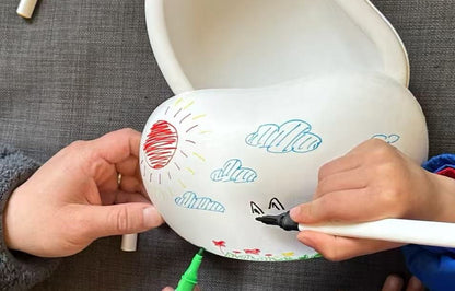 Biodegradable Pet Urn "Peanut" | Customizable Burial Memorial for Pets