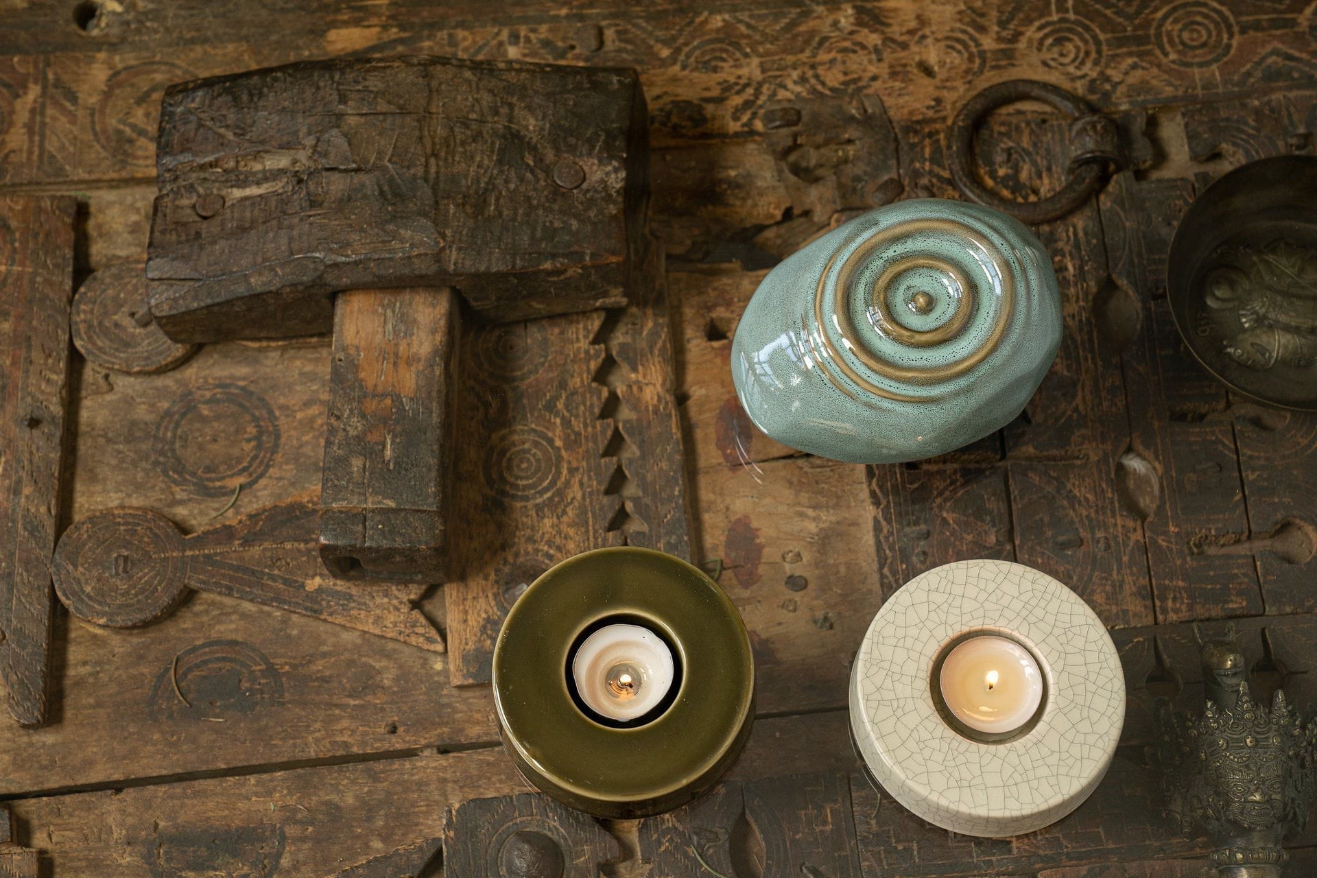 Caleo Handmade Ceramic Candleholder