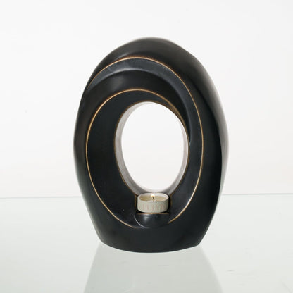 Cast Bronze Cremation Urn "The Passage" - Dark Patina | Exclusive Bronze Urn