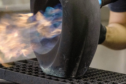 Pulvis Art Urns Exclusive Urn Cast Bronze Cremation Urn "The Passage" - Green Patina | Exclusive Bronze Urn