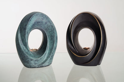 Cast Bronze Cremation Urn "The Passage" - Exclusive Bronze Urn