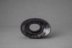 HydroGraphics Urn "The Passage - Carbon" - Keepsake | Ceramic | Hydro Dipping
