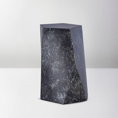 Pulvis Art Urns Handmade Urn "Crystal"  - Stainless Steel | Dark Granite