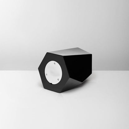 Pulvis Art Urns Handmade Urn "Crystal"  - Stainless Steel | Pearly Black