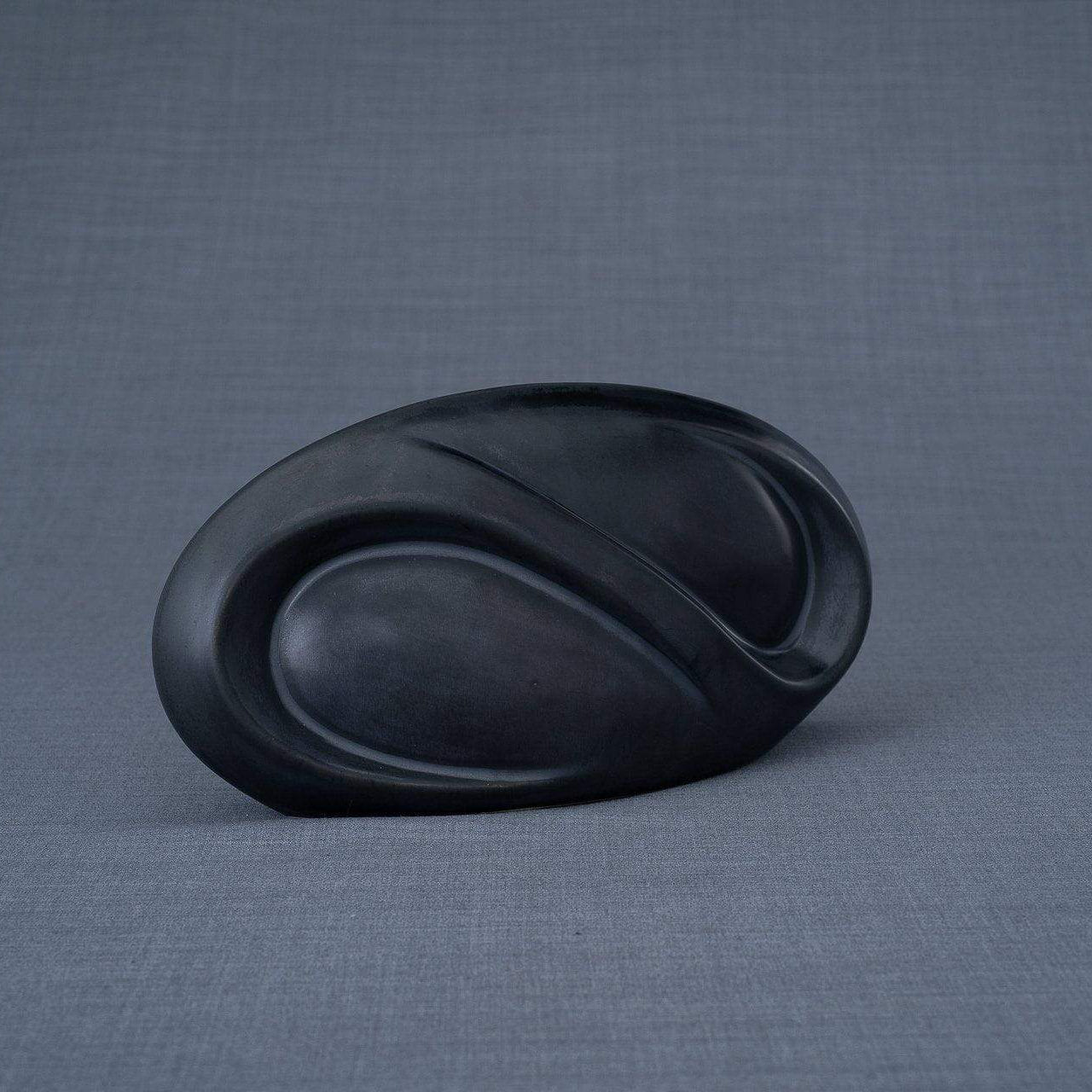 Eternity Cremation Keepsake for Ashes – Dark Matte | Small | Ceramic