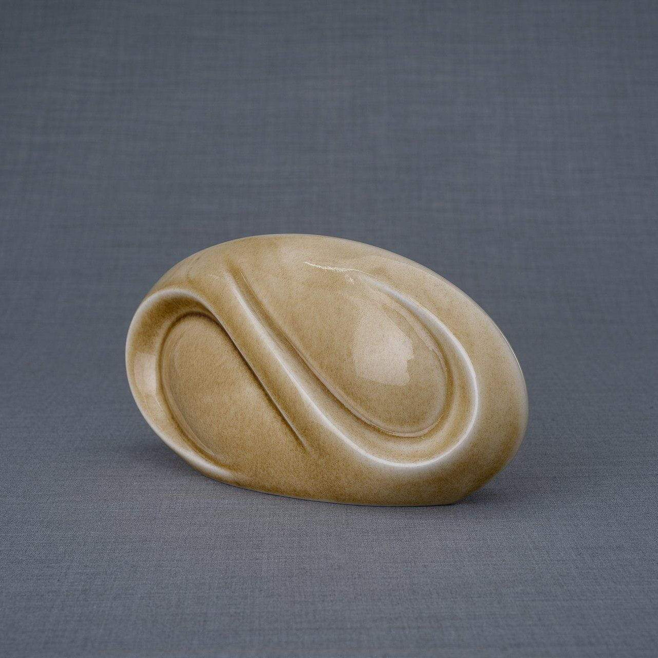 Eternity Cremation Keepsake for Ashes – Dark Sand | Small | Ceramic