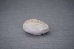 Urne funéraire artisanale « Résonance » - Petite | Mélange beige | Céramique