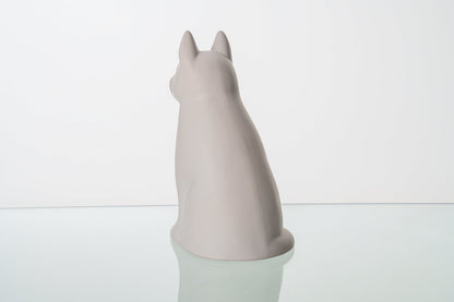 Pulvis Art Urns Pet Urn "Barkley" Pet Urn for Dog - White Matte | Ceramic | Handmade