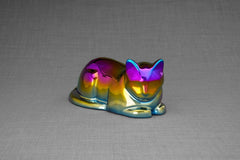 Cat Cremation Urn for Ashes - Titanized | Ceramic | Handmade