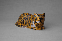 HydroGraphics Pet Urn For Cat | Spotted Light | Ceramic