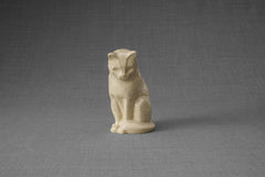 Mini Pet Urn for Ashes Neko - Craquelure | Ceramic | Handmade