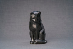Neko Pet Urn for Ashes - Dark Matte | Ceramic | Handmade
