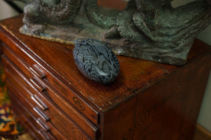 Pulvis Art Urns Pet Urn Reptile Pet Urn - Cobalt Blue | Ceramic | HydroGraphics